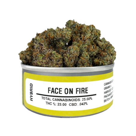 4 Gramm Cali Weed - Face on Fire 23% THC